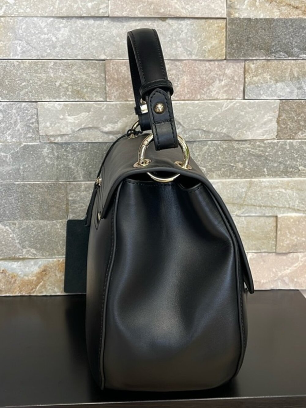 🎁Celine Dion Women's Minuet Leather Handle Bag - Picture 10 of 11